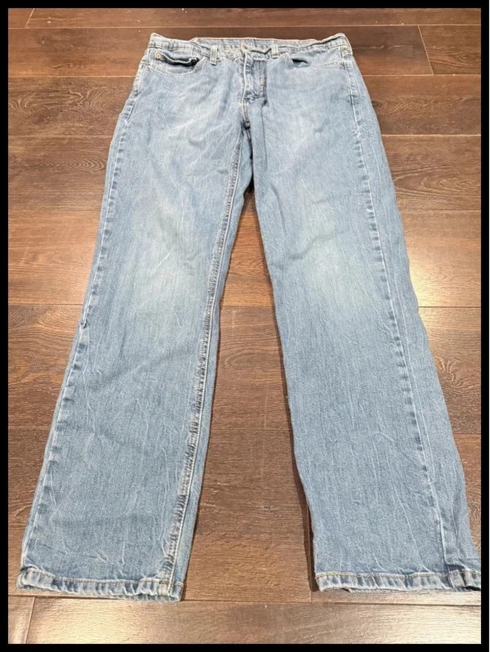 Levi’s 541 Athletic Fit Jeans Men’s W35 L34 Blue Straight Leg Denim 125